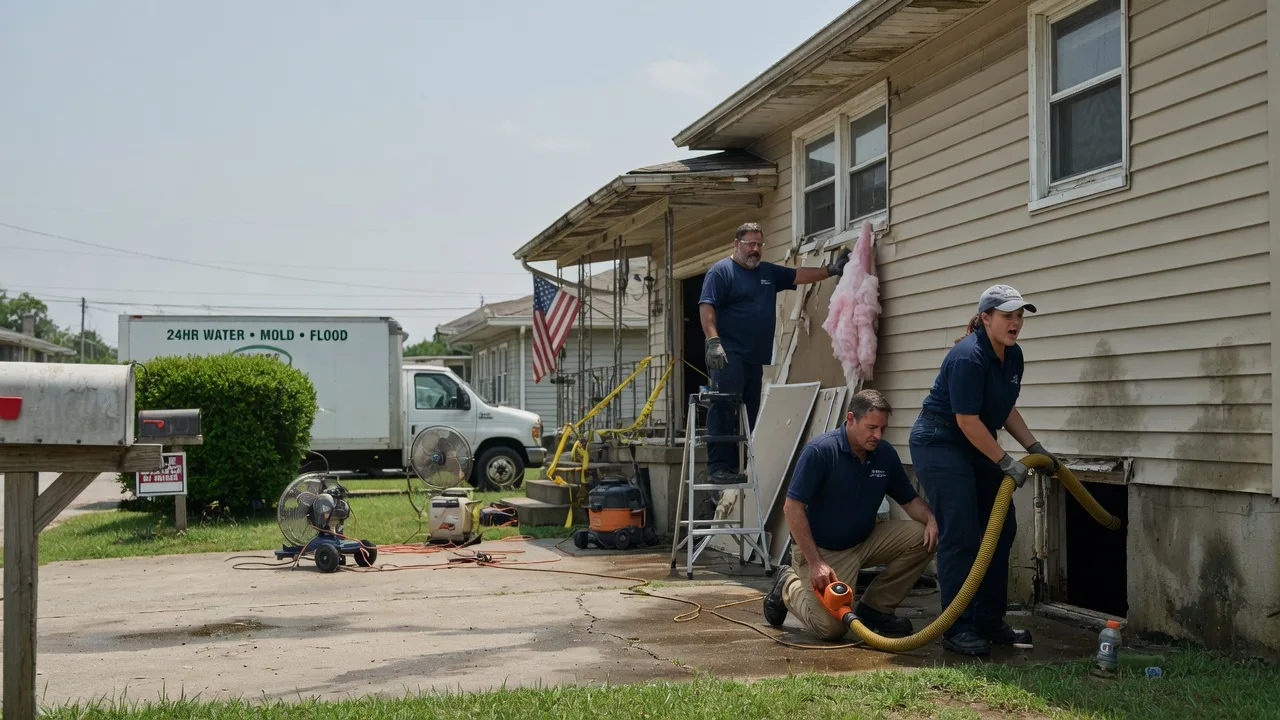 Water Damage Repair in Spring Hill, KS near me